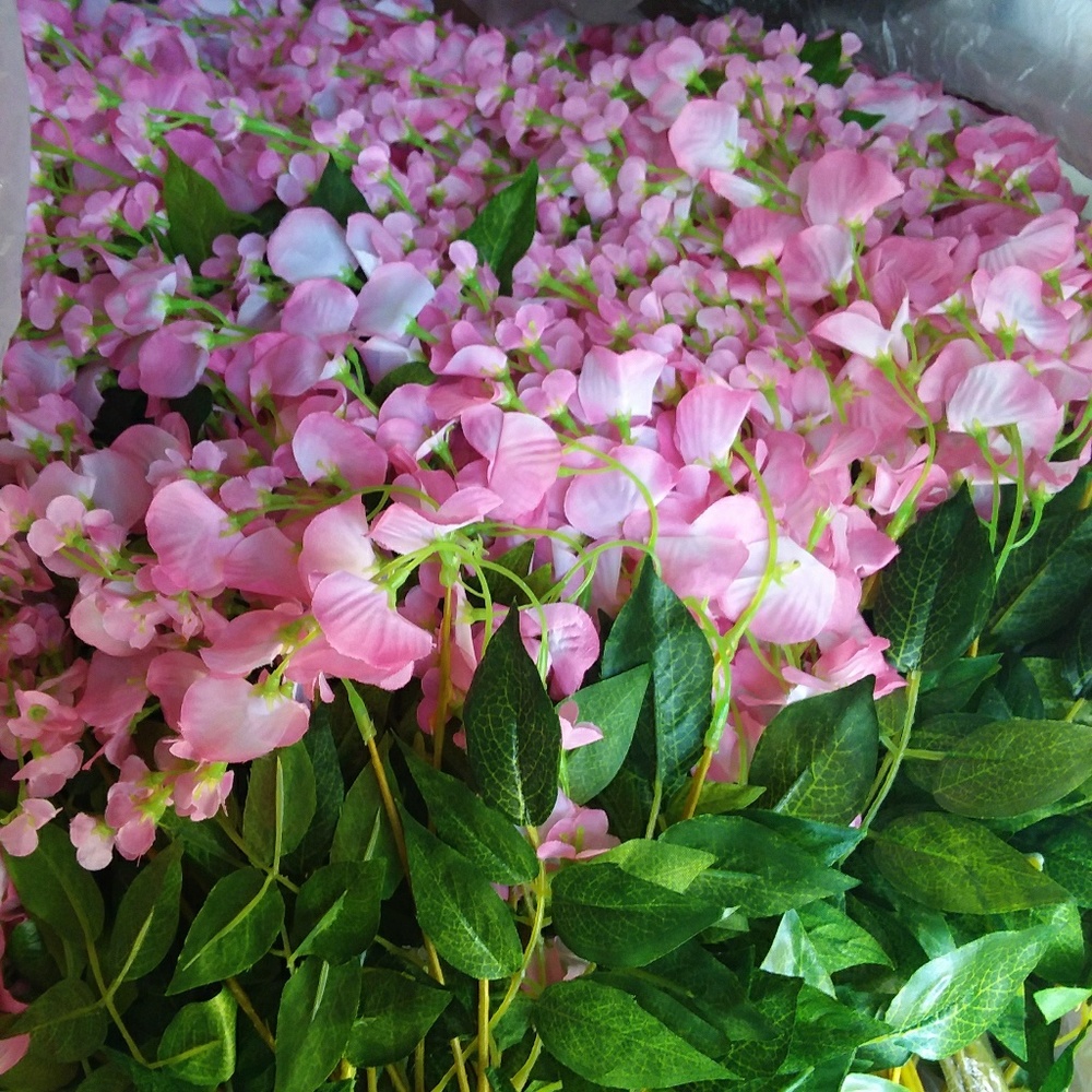 Wisteria hanging flower 24 silk artificial decor